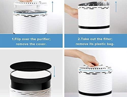 LEVOIT LV-H132 Air Purifier Replacement Filter, 3-in-1 Nylon Pre-Filter, True HEPA Filter, High-Effi