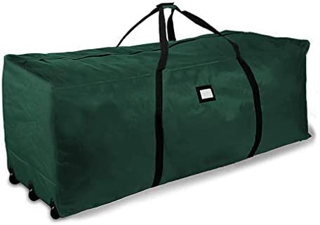 Amazon.com: Primode Rolling Tree Storage Bag, Fits Up to 9 ft. Disassembled Holiday Tree, 28" Height