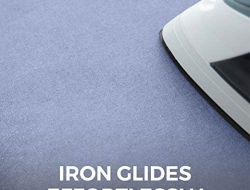 Amazon.com: Home Genie Ironing Board Cover, Silicone Coating, Full Size Scorch Resistant Padding, El