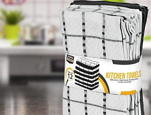 Amazon.com: Utopia Towels Kitchen Towels [12 Pack], 15 x 25 Inches, 100% Ring Spun Cotton Super Soft