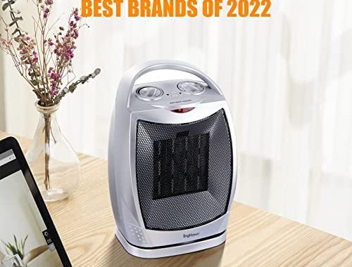 Amazon.com: Brightown Portable Ceramic Space Heater 1500W/750W, 2 in 1 Oscillating Electric Room Hea