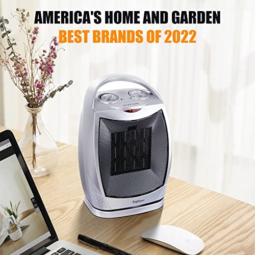 Amazon.com: Brightown Portable Ceramic Space Heater 1500W/750W, 2 in 1 Oscillating Electric Room Hea