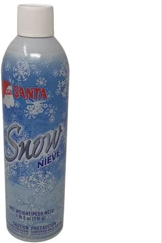 Amazon.com: Santa Snow Spray Christmas Artificial Can18 Oz Tree Holiday Winter Fake Party Spray : Ho