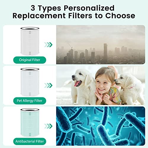 Afloia Air Purifiers for Home Large Room Up to 1076 Ft², H13 True HEPA Air Purifiers for Bedroom 22