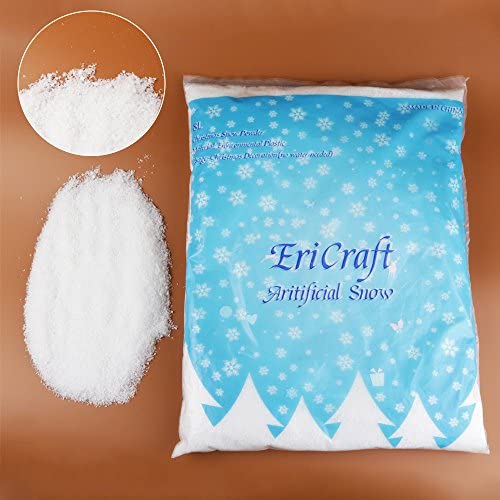 Amazon.com: Ericraft Artificial Snow,8 Liters, 9.2 oz, Plastic Snow for Decoration and Handcraft : H