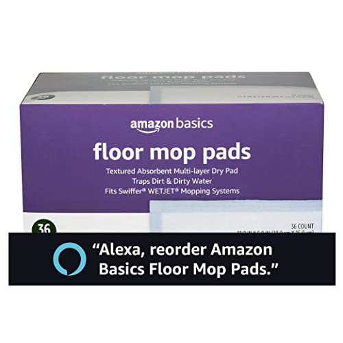 Amazon.com: Amazon Basics Dry Floor Mop Pads, 36 Count (Previously Solimo) : Health & Household