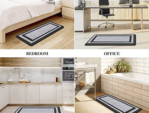 Amazon.com: Mattitude Kitchen Mat and Rugs Cushioned Kitchen mats ,17.3"x 39",Non-Skid Waterproof Ki