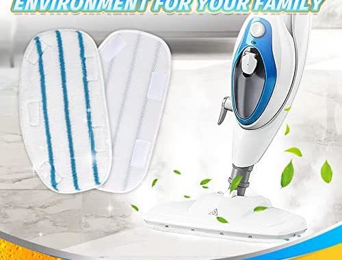 Amazon.com - KEEPOW 8 Pack Microfiber Steam Mop Pads Compatible with PurSteam ThermaPro 10-in-1 -