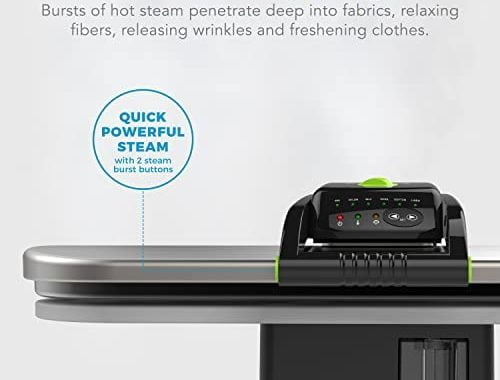 Amazon.com: Steamfast SF-680 Digital Steam Press with Multiple Fabric Settings and Steam Burst Funct