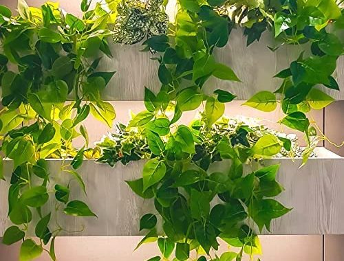 Amazon.com: CEWOR 2pcs Artificial Hanging Plants 3.6ft Fake Ivy Vine Fake Ivy Leaves for Wall House