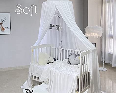 Upgrade Version of Canopy for Kids Bed, Extra Large Canopy for Girls Room Decoration Princess Castle