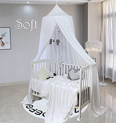 Upgrade Version of Canopy for Kids Bed, Extra Large Canopy for Girls Room Decoration Princess Castle