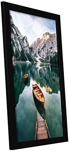 Amazon.com - Americanflat 12x18 Black Picture Frame - Composite Wood with Shatter Resistant Glass -