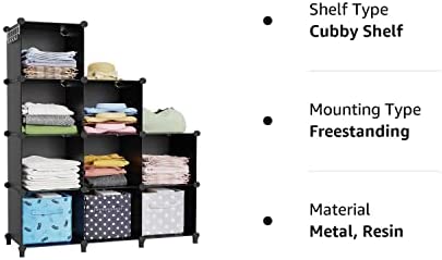 Amazon.com: HOMIDEC Closet Organizer, 9-Cube Closet Organizers and Storage, Portable Closet Storage