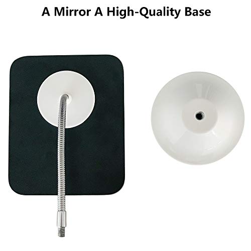 Amazon.com : YEAKE Adjustable Flexible Gooseneck Makeup Mirror,360°Rotation Folding Portable Desk Va