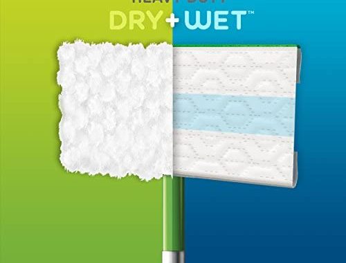 Amazon.com: Swiffer Sweeper Wet Mopping Pad Refills for Floor Mop with Febreze Lavender Scent, 12 Co