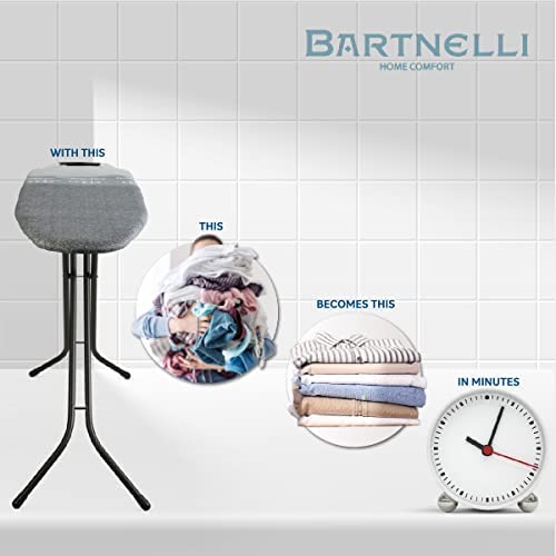 Amazon.com: Bartnelli Heavy Duty Ironing Board 48x15 | Designed & Made in Europe with Patent Tec