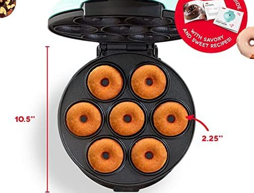 Amazon.com: DASH Mini Donut Maker Machine for Kid-Friendly Breakfast, Snacks, Desserts & More wi