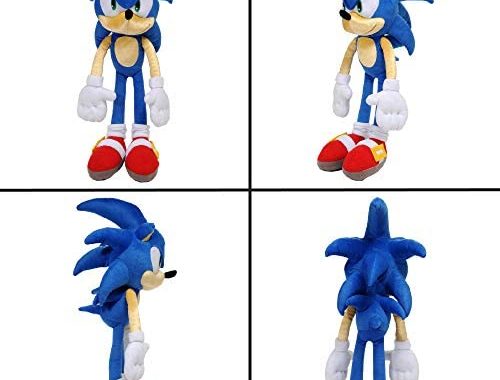 Amazon.com: Franco Kids Bedding Super Soft Plush Cuddle Pillow Buddy, One Size, Sonic The Hedgehog :