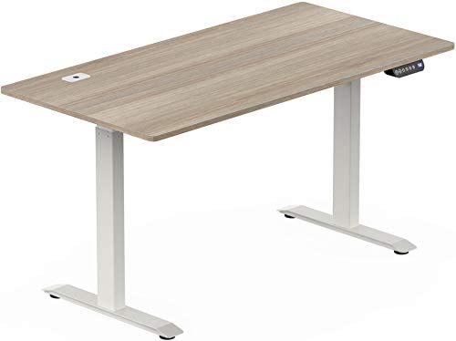 Amazon.com: SHW 55-Inch Large Electric Height Adjustable Standing Desk, 55 x 28 Inches, Maple : Offi