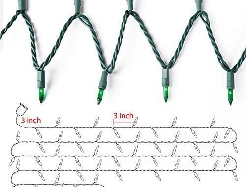 Amazon.com: Minetom St. Patrick's Day Mini String Lights, 100 Count 27 Feet Detachable Incandescent