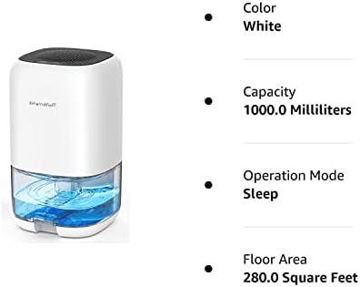 Amazon.com - Dehumidifiers,TABYIK 35 OZ Dehumidifier, Small Dehumidifiers for Home Quiet with Auto S