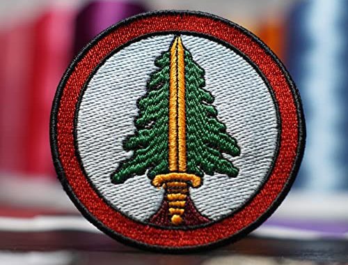 Amazon.com: Bookhouse Boys Embroidery Patch - Twin Peaks - Iron On, Sew On (Iron-On) : Handmade Prod