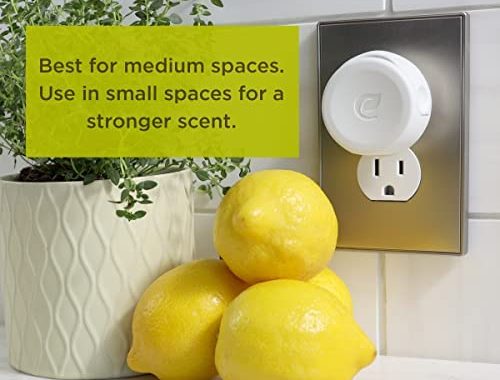 Amazon.com: Enviroscent Non-Toxic Plug-in (2-Piece Set) Room & Home Air Freshener Kit (Lemon Lea
