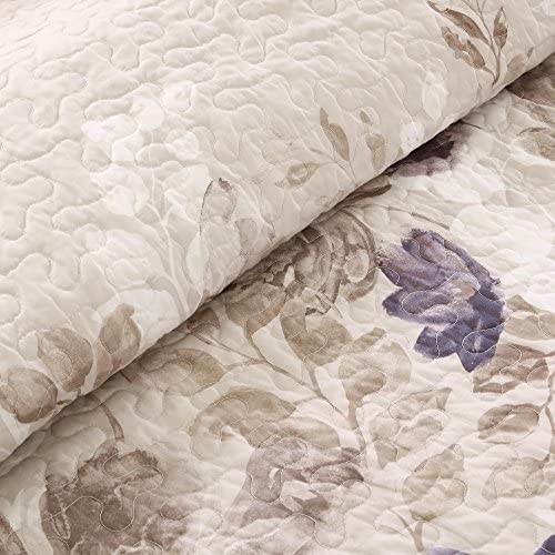 Madison Park Luna Quilt Modern Classic Design All Season, Breathable Coverlet Lightweight Bedding Se