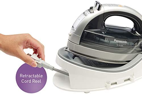 Amazon.com: Panasonic NI-WL600 Cordless, Portable 1500W Contoured Multi-Directional Steam/Dry Iron,