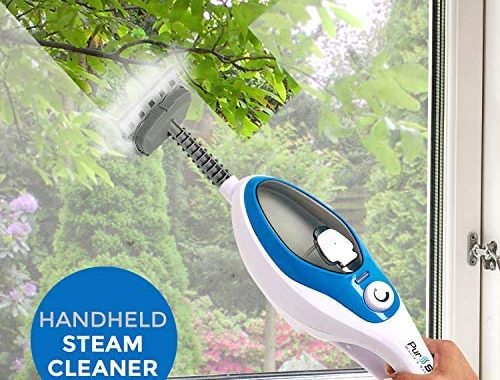 Amazon.com - PurSteam Steam Mop Cleaner 10-in-1 with Convenient Detachable Handheld Unit, Laminate/H