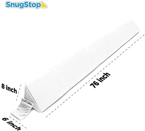 Amazon.com: SnugStop The Original Bed Wedge Mattress Filler, Bed Wedge Pillow, Bed Headboard Pillow