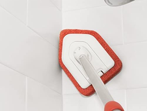 OXO Good Grips Extendable Shower, Tub and Tile Scrubber - 42 inches