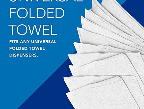Scott Essential Multifold Paper Towels (01840) with Fast-Drying Absorbency Pockets, White, 250 Count