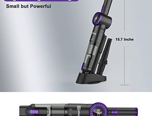 Amazon.com - Nicebay Handheld Vacuum Cordless, 15KPA Strong Suction Hand Held Vacuum Cleaner with LE