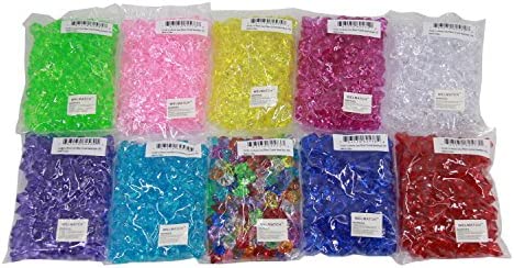 WELMATCH Clear Acrylic Ice Rock Crystals Treasure Gems for Table Scatters, Vase Fillers, Wedding, Ba