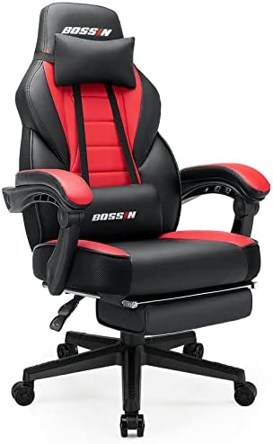 Amazon.com: LEMBERI Video Game Chairs with footrest,Gamer Chair for Adults,Big and Tall Gaming Chair