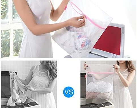 Amazon.com: GOGOODA 7Pcs Mesh Laundry Bags for Delicates with Premium Zipper, Travel Storage Organiz