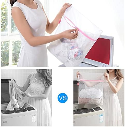 Amazon.com: GOGOODA 7Pcs Mesh Laundry Bags for Delicates with Premium Zipper, Travel Storage Organiz