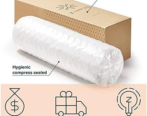 Amazon.com: Zinus 6 Inch Foam and Spring Mattress / CertiPUR-US Certified Foams / Mattress-in-a-Box,
