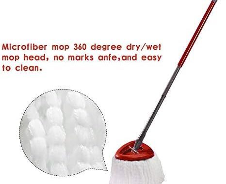 Amazon.com: 3 Pack Mop Replacement Heads for O-Ceda EasyWrin Spin Mop, Microfiber Spin Mop Refills,
