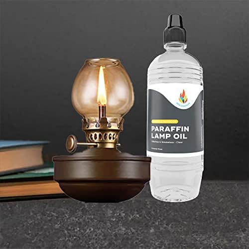 Amazon.com: Liquid Paraffin Lamp Oil - Half-Liter (500mL) - Smokeless, Odorless, Ultra Clean Burning