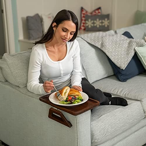 Amazon.com: Arm Table Clip On Tray Sofa Table for Wide Couches. Couch Arm Tray Table, Portable Table