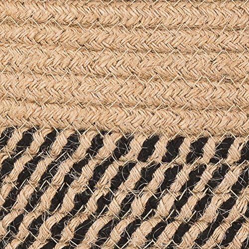 Amazon.com: CHICVITA Jute Woven Storage Basket With Handles, Wicker Floor Basket, Boho Decorative Ba