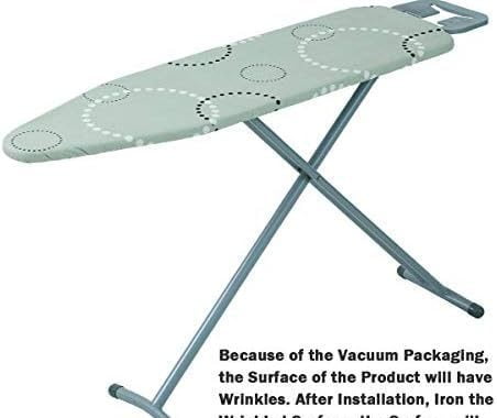 Amazon.com: Ironing Board Cover and Pad Standard Size 15" x 54",Elastic Edges and 4 Adjustable Faste