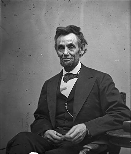 Amazon.com: Abraham Lincoln Photograph - Historical Artwork from 1865 - US President Portrait - (4"