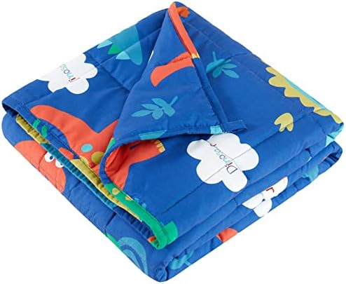 Amazon.com: HOSUKKO Weighted Blanket Kids, Weighted Blanket for Kids 5 lbs Blue Dinosaur Heavy Blank