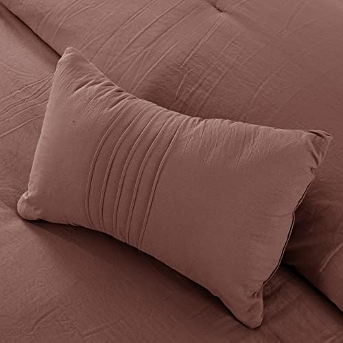 Amazon.com: Modern Threads - Comforter Set - Down Alternative Brushed Microfiber - Elegant All Seaso