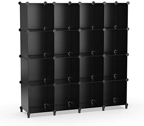 Amazon.com: HOMIDEC Cube Storage Organizer 16-Cube Storage Shelf, Closet Organizer for Garment Racks