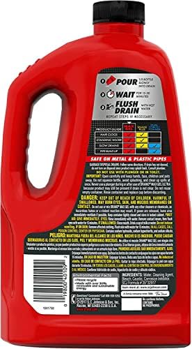 Amazon.com: Drano Max Gel Drain Clog Remover and Cleaner for Shower or Sink Drains, Unclogs and Remo